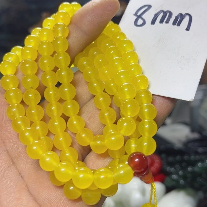 蛇纹石玉项链未镶嵌