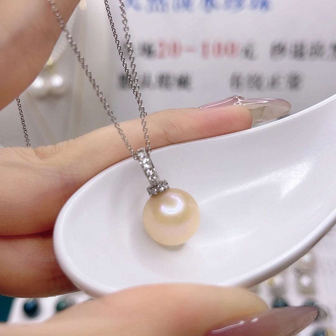 吊坠(赠链)合金淡水珍珠