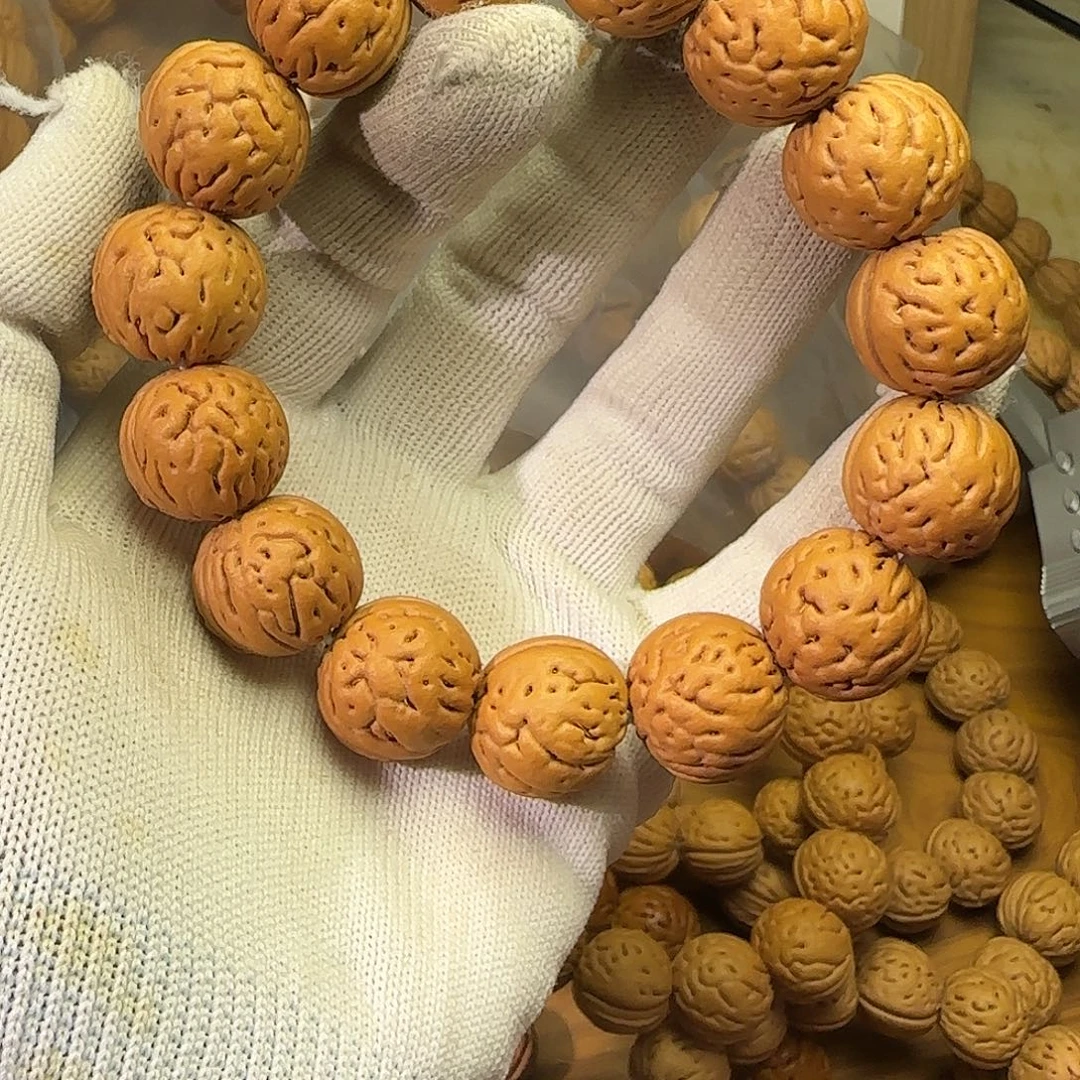 家***丸桃木盘锦肉球17尺寸