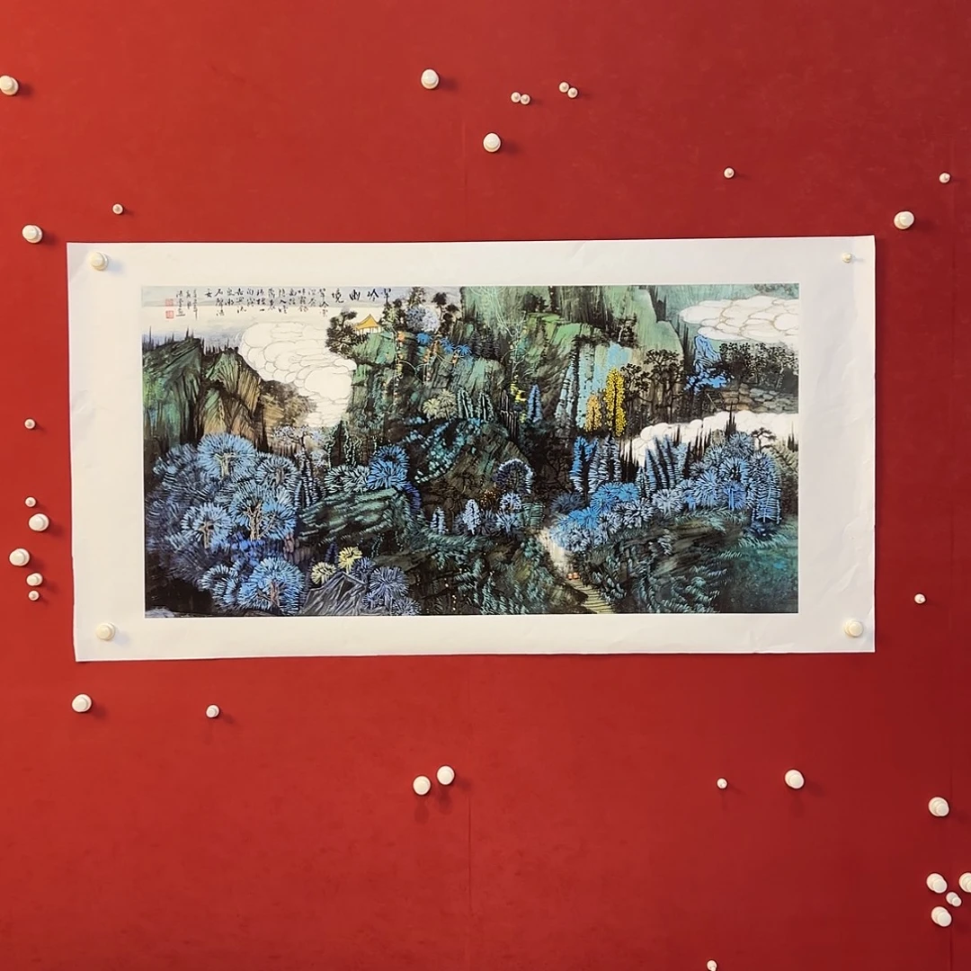 用***8横款精品书画作品
