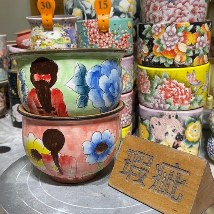 景德镇艺术手绘作品