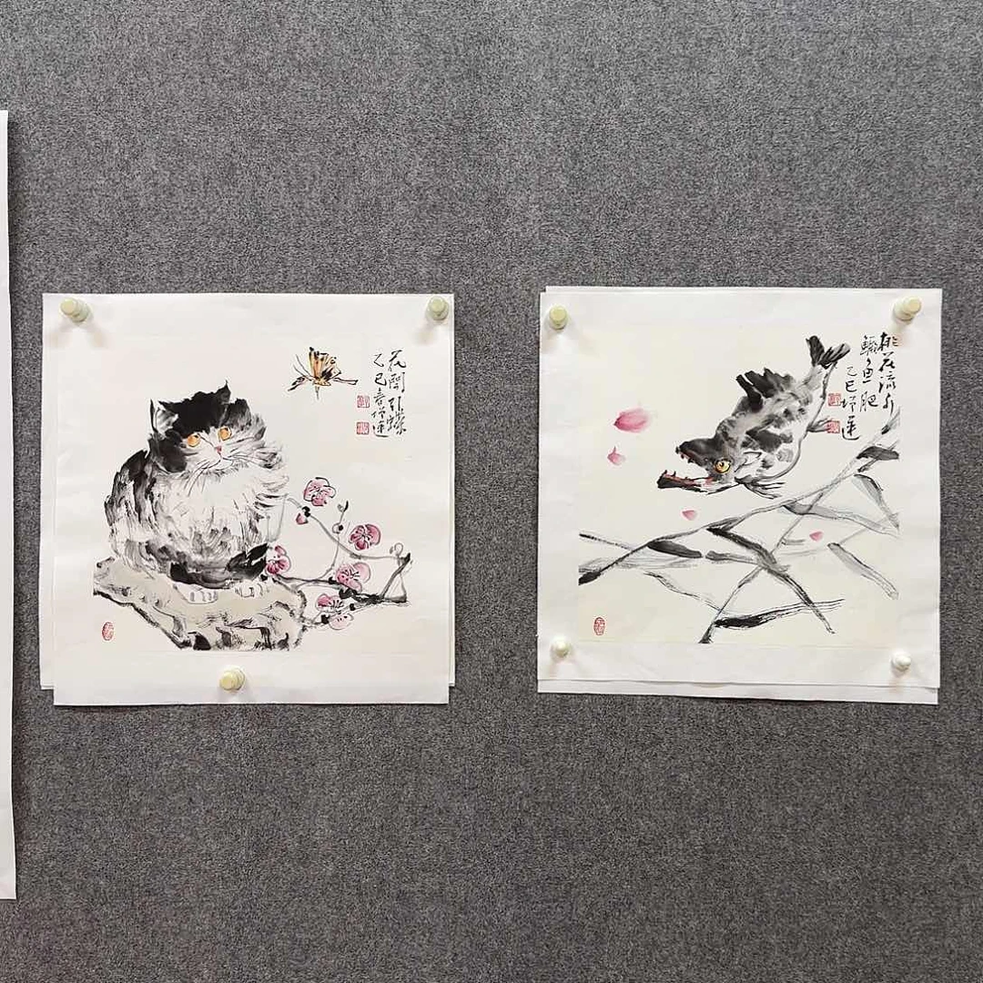 国画安*郭增运老师手绘作品