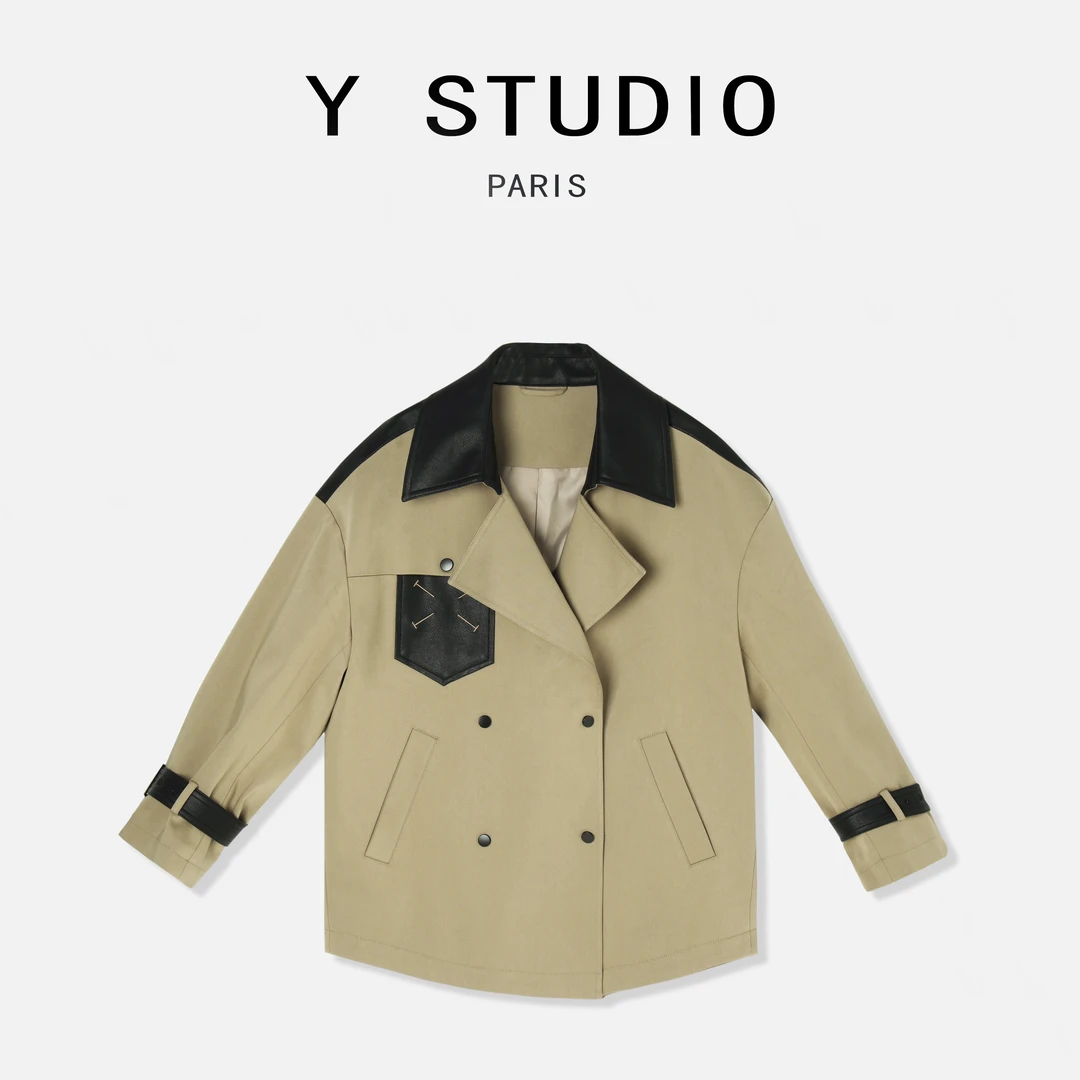 【大妮专属】（风华时尚）2025时尚百搭早秋气质高街女风衣外套