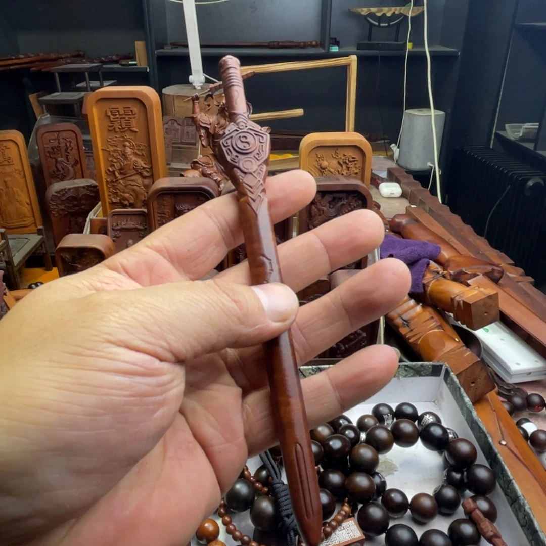枣木雷击枣木雕刻配件