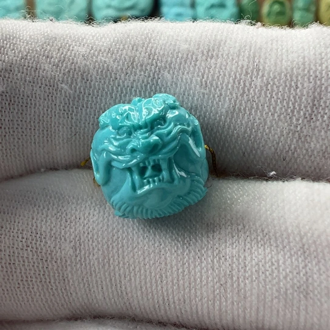 未镶嵌绿松石龙珠11.4mm
