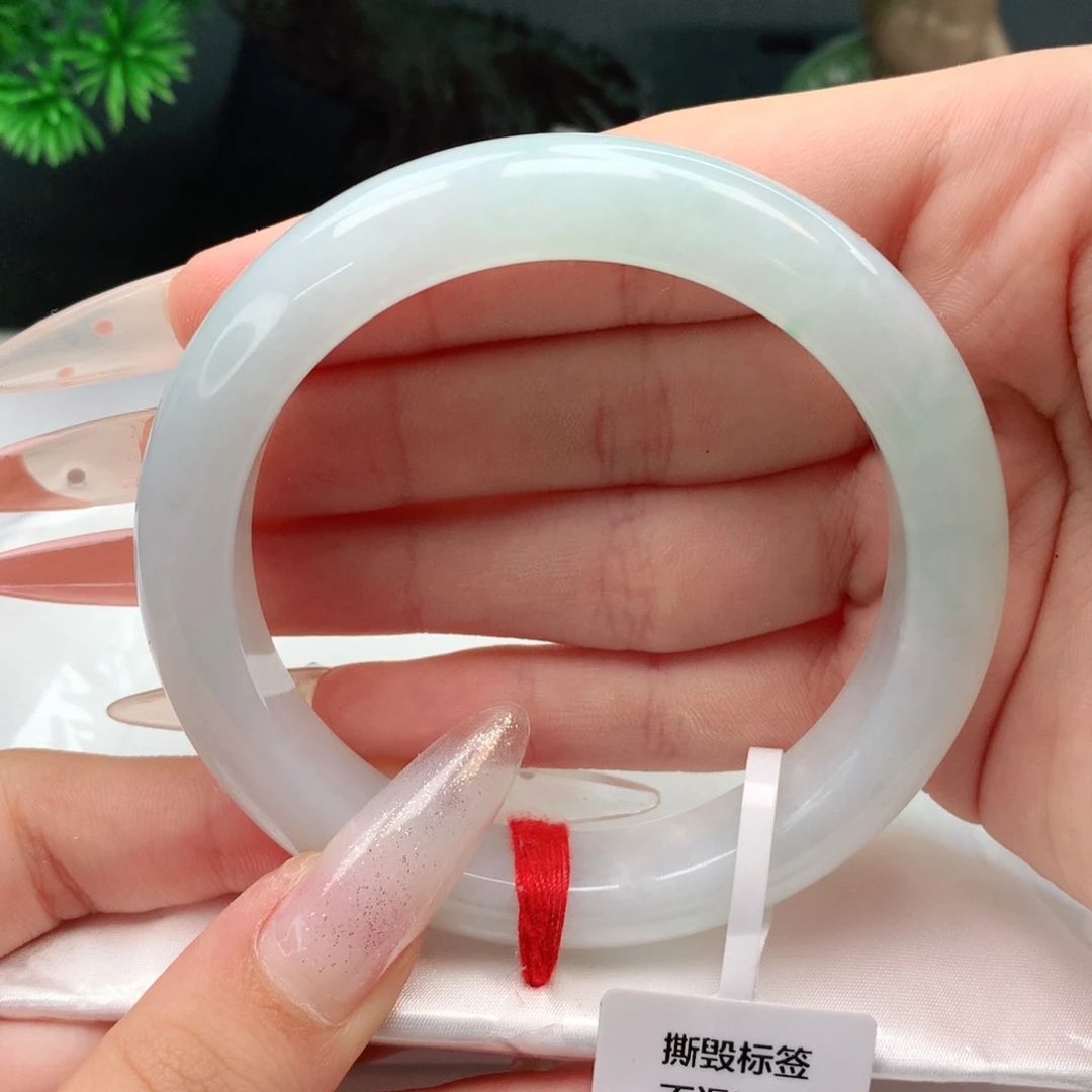 未镶嵌手镯翡翠正圈58