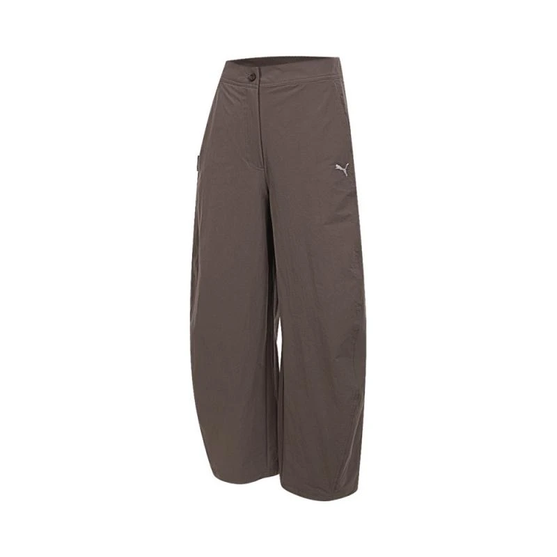 puma彪马女子-ALL IN GOOD TIME PANT W-棕色梭织长裤63480041