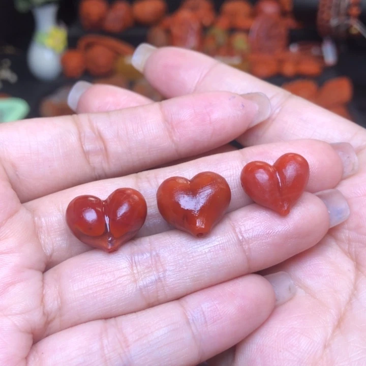 南红玛瑙未镶嵌吊坠(不含链)