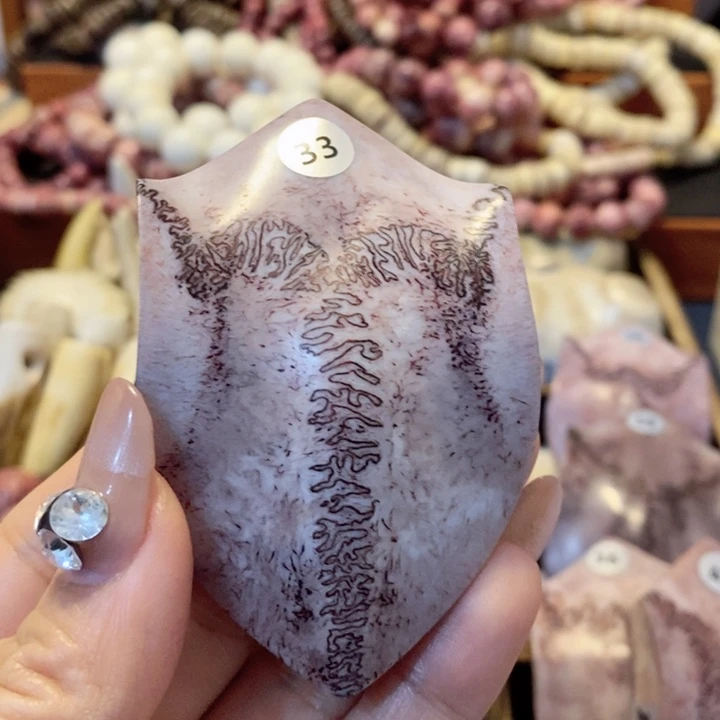 鹿骨把件美****】养殖鹿三界手把界