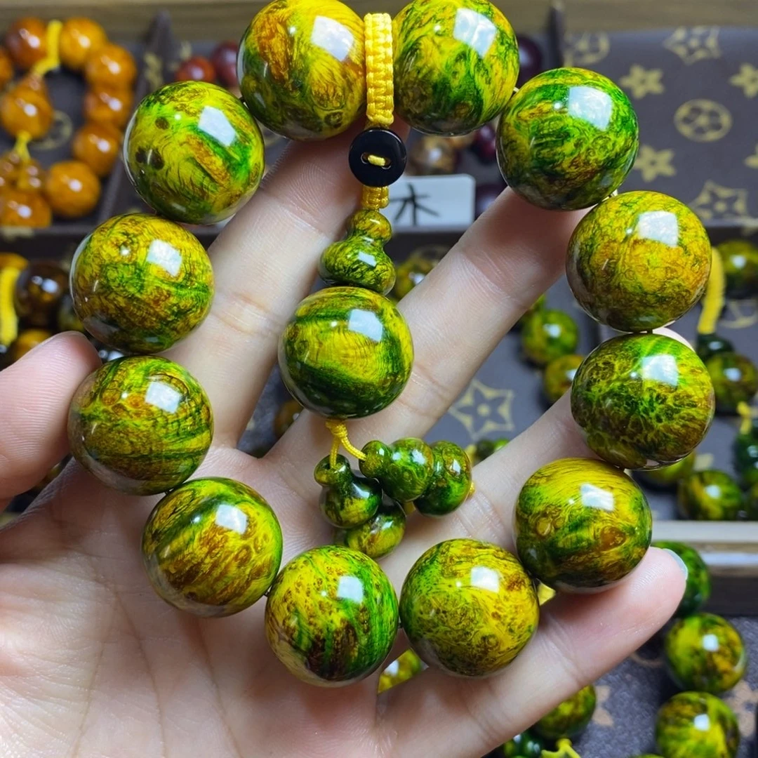 仙***缘木质琥珀木2.0尺寸水墨龙鳞纹