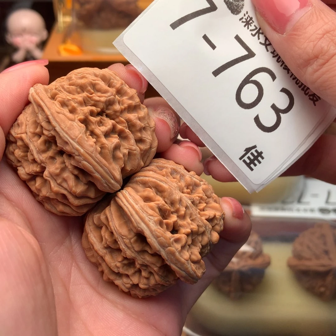 文玩核桃把件42四座楼