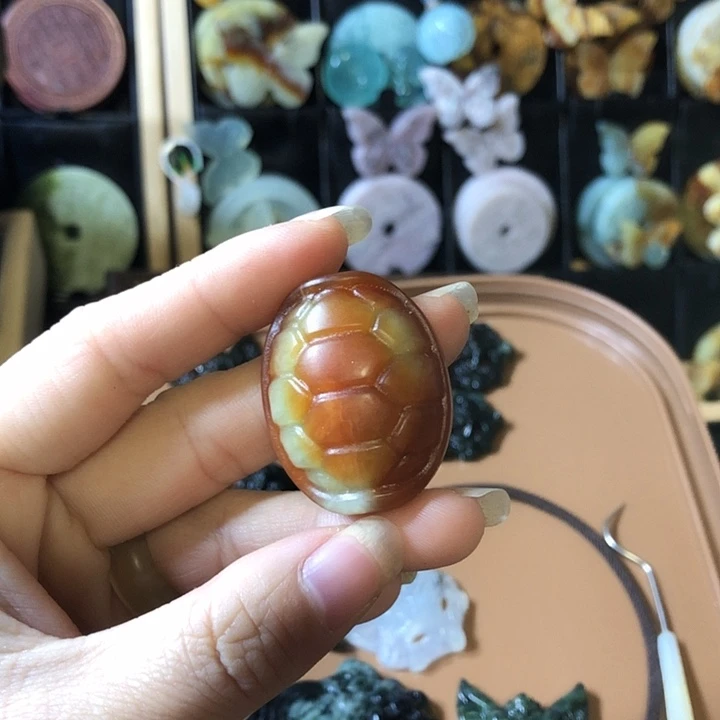岫玉未镶嵌岫玉挂件