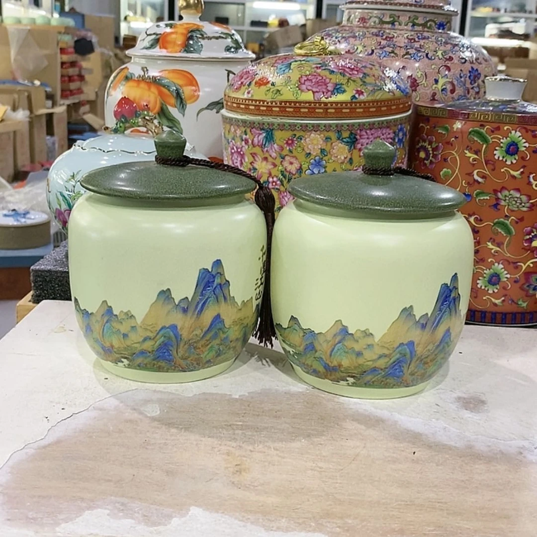 【闪购商品】罐茶叶罐陶瓷茶叶罐