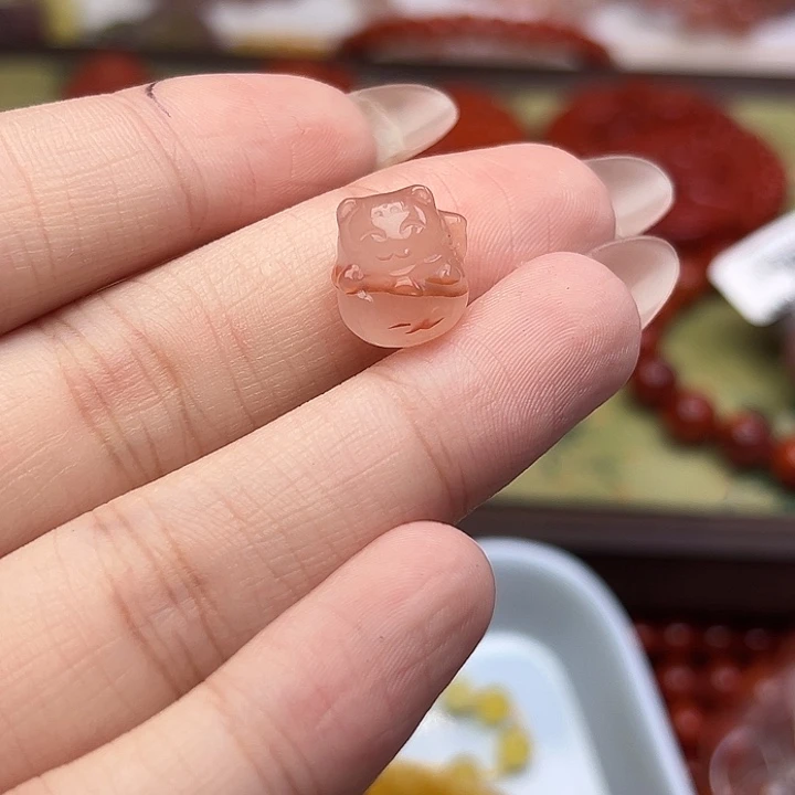 南红玛瑙合金手链35