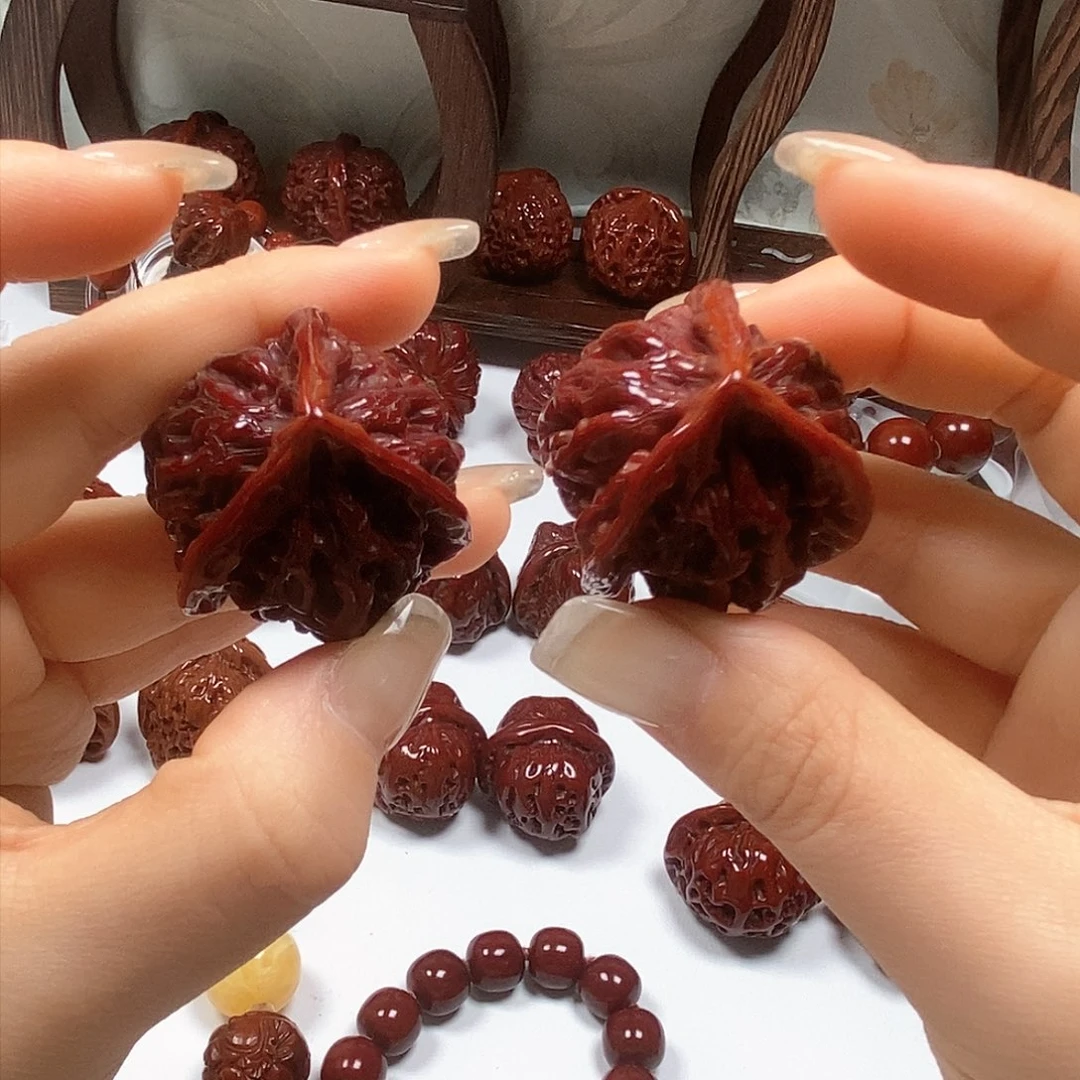吊坠橄榄核盘前三棱