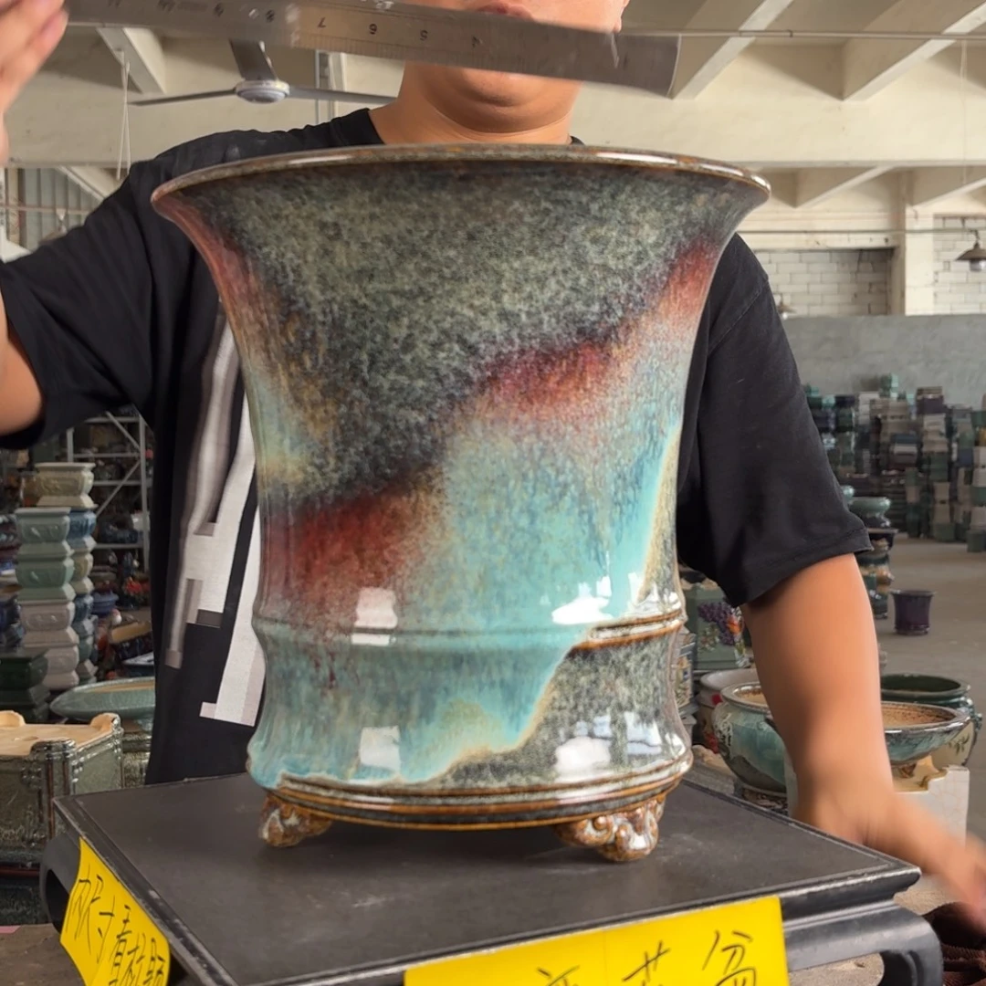 。一风堂石湾花盆 内22*26