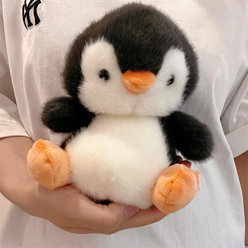 正版原点绒创豆袋企鹅毛绒玩具可爱乌龟桌伴公仔玩偶猫咪布娃娃