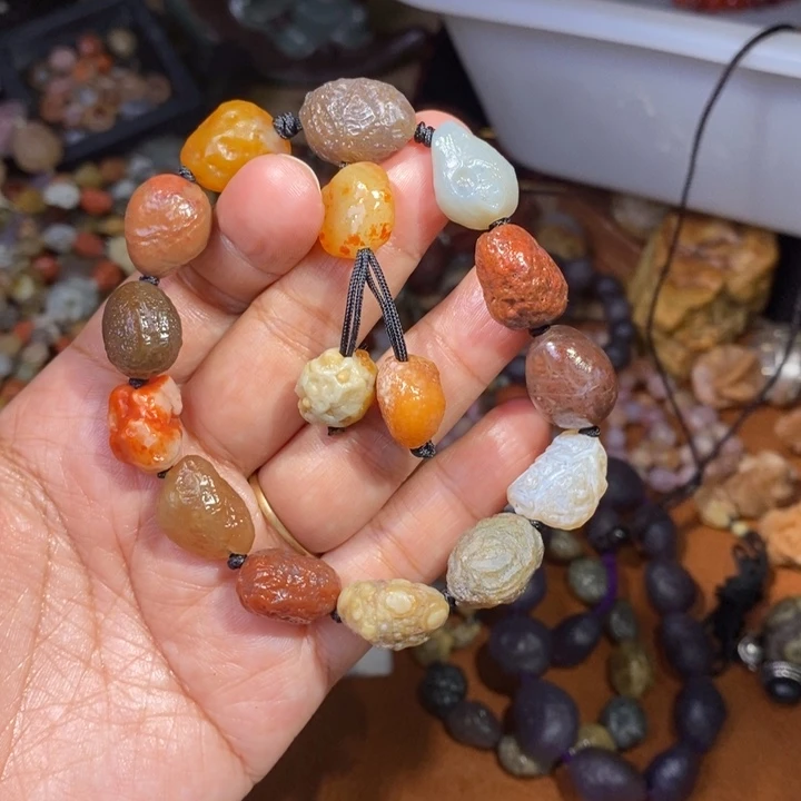 玛瑙/玉髓珠宝半成品未镶嵌