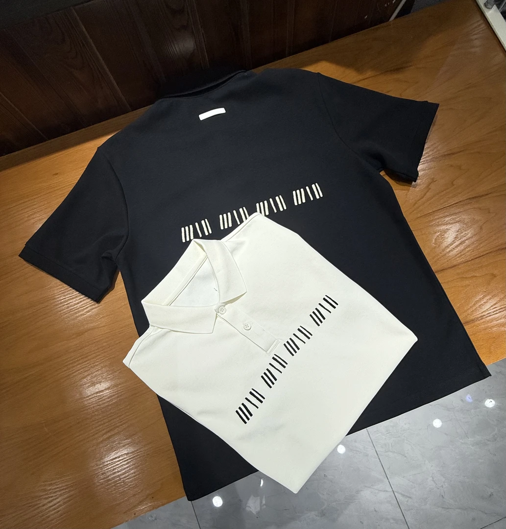 商务休闲夏季短袖长袖常规Polo衫经典印花