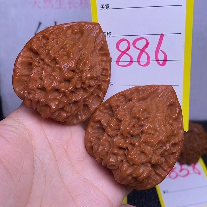 开***天把件文玩核桃886/47官帽