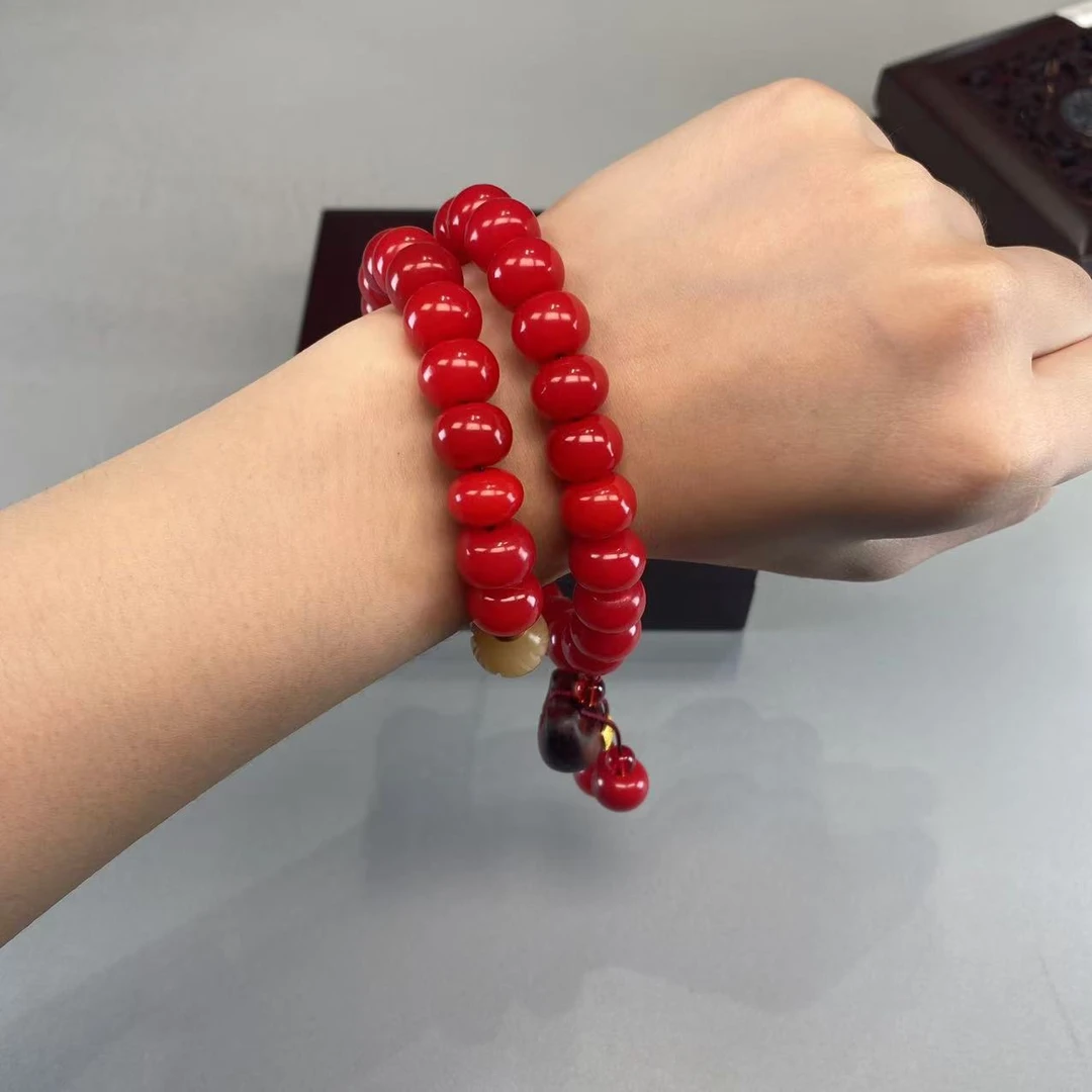 红菩提双圈手串MK739