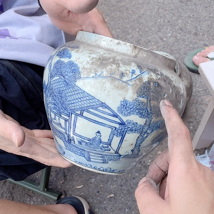 大***埊瓷片景德镇现代工艺品