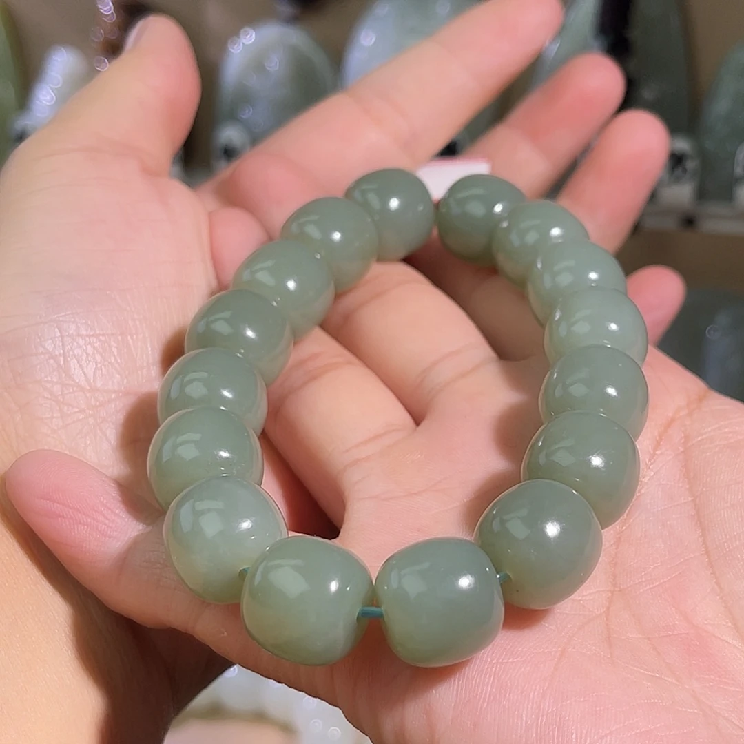 鱼****未镶嵌手串和田玉