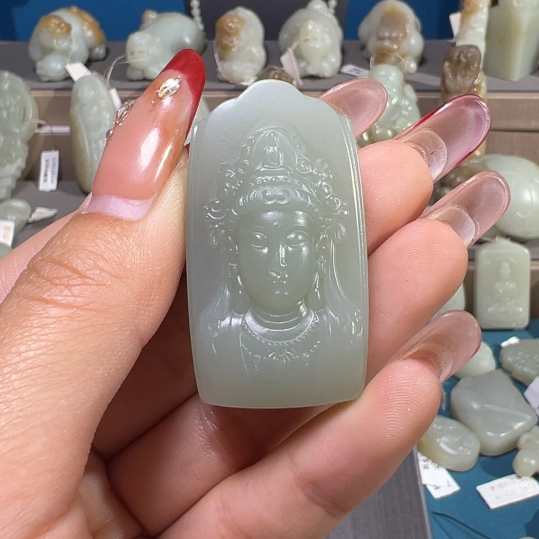 和田玉（糖玉）未镶嵌颈饰