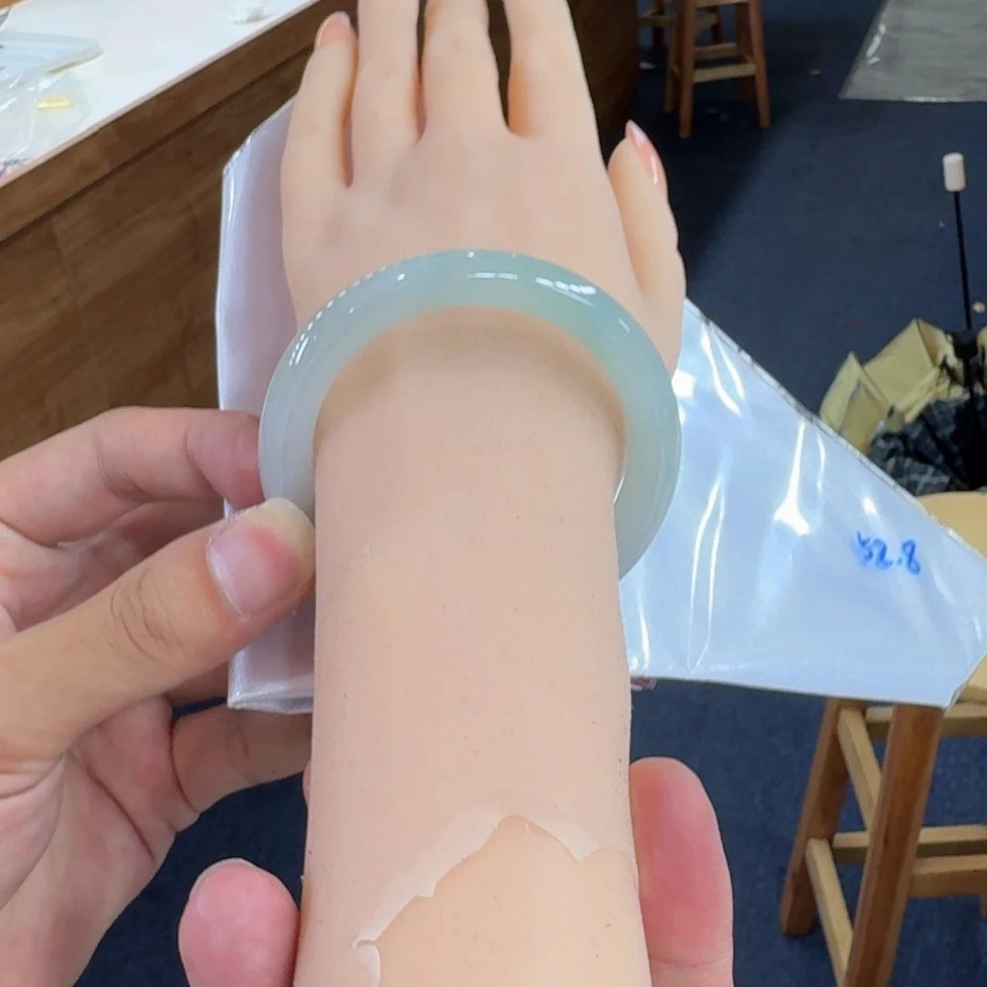 翡翠手镯未镶嵌纯天然缅甸翡翠A货买断