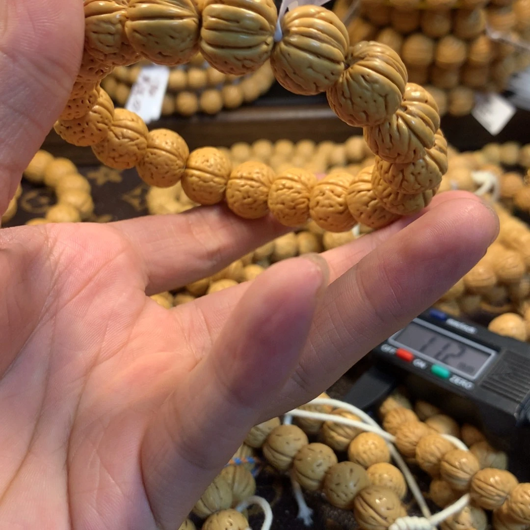 冲***核桃手串/手链精品桃核金丹手串