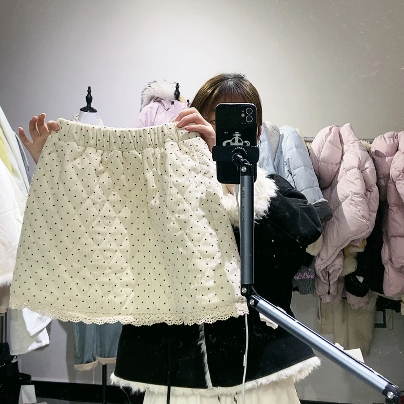 【闪购商品】波点半裙