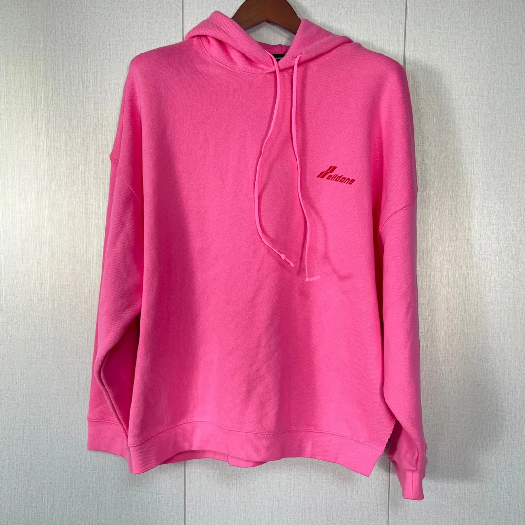 99新 WE11 DONE 破坏粉帽衫/均码/仅存放/10480