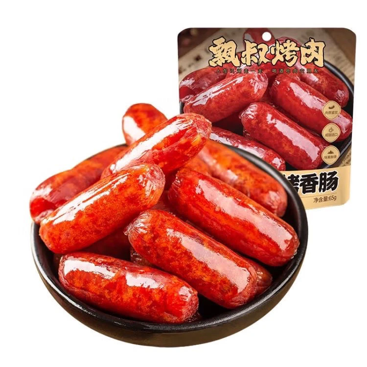 飘零大叔曲酒猪肉零食独立包装开袋即食烤肠食品营养肉香观赛搭子