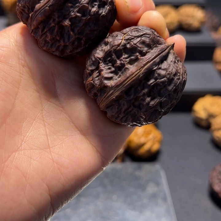 文玩核桃把件L七彩方块41