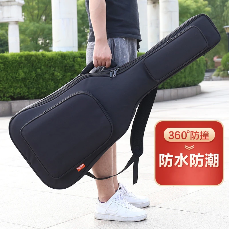 吉他包41寸40寸民谣木吉他套袋子3839寸加厚双肩背包吉他琴包