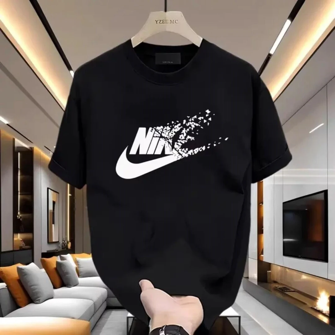 奥特莱斯/一折专区/2025新款夏季情侣圆领百搭T恤男女运动短袖