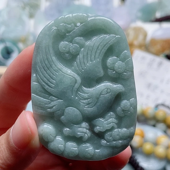 翡翠吊坠(不含链)未镶嵌翡翠