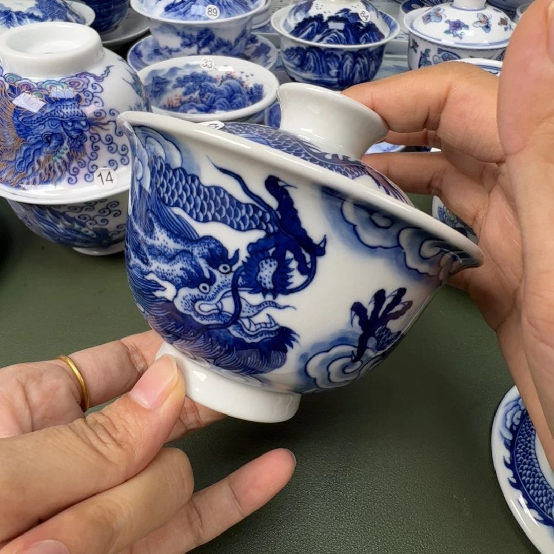 木木景德镇纯手工纯手绘茶具68