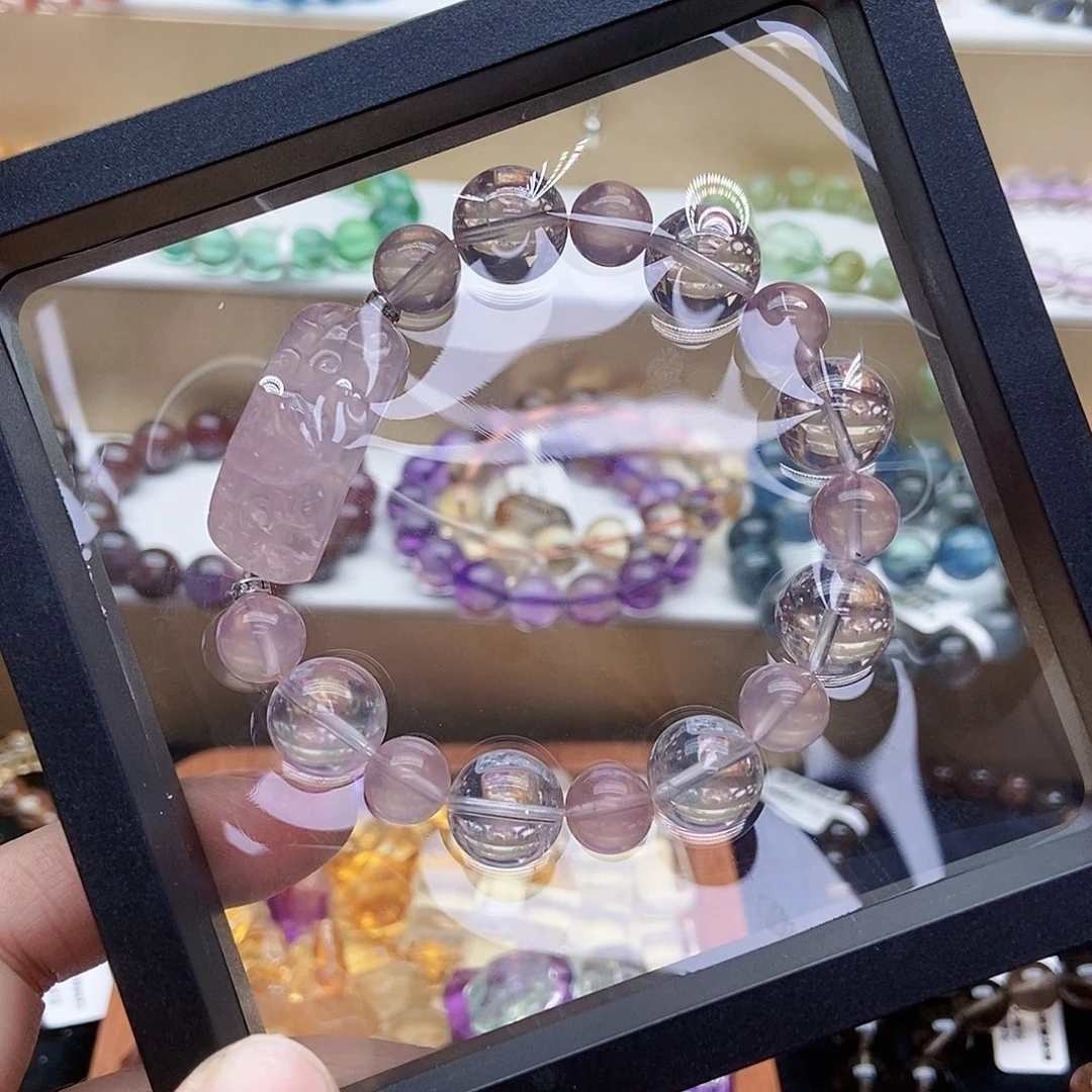 水晶手串未镶嵌蜘****7泡泡手脚