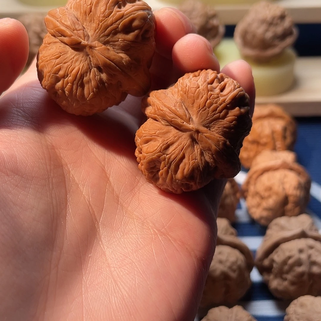 文玩核桃39尺平谷元宝