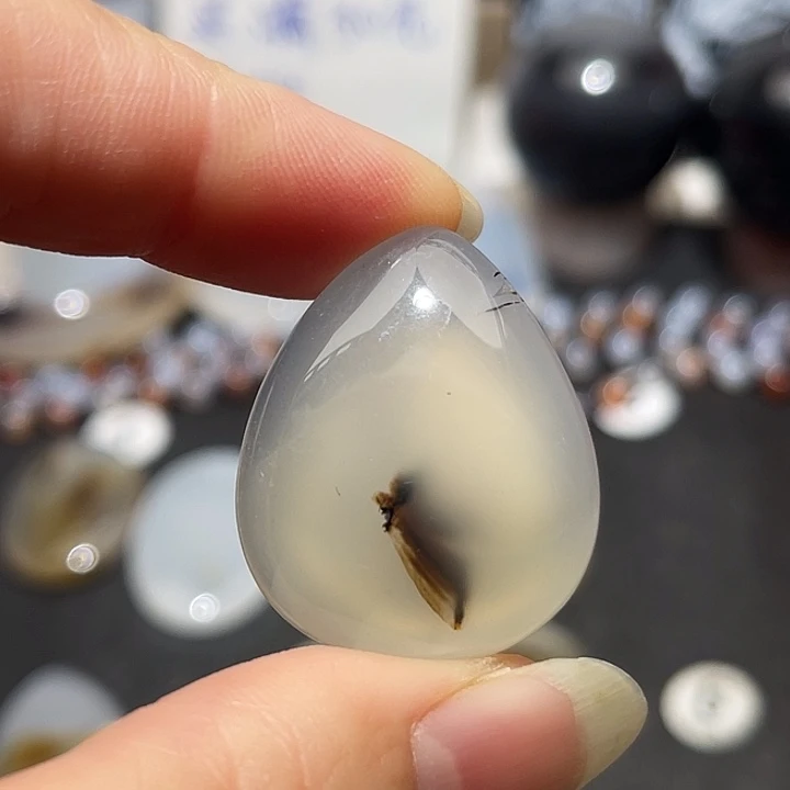 玛瑙/玉髓未镶嵌吊坠(不含链)