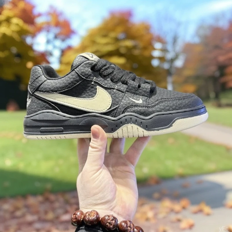 休闲鞋2025皮面男士低帮鞋透气板鞋秋冬新款时尚潮鞋男鞋运动舒适