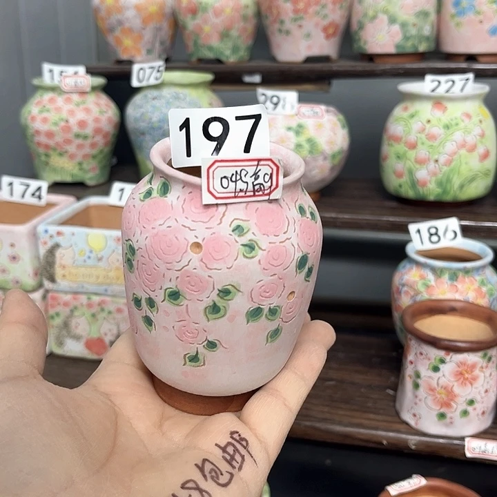 手工制作多肉花盆