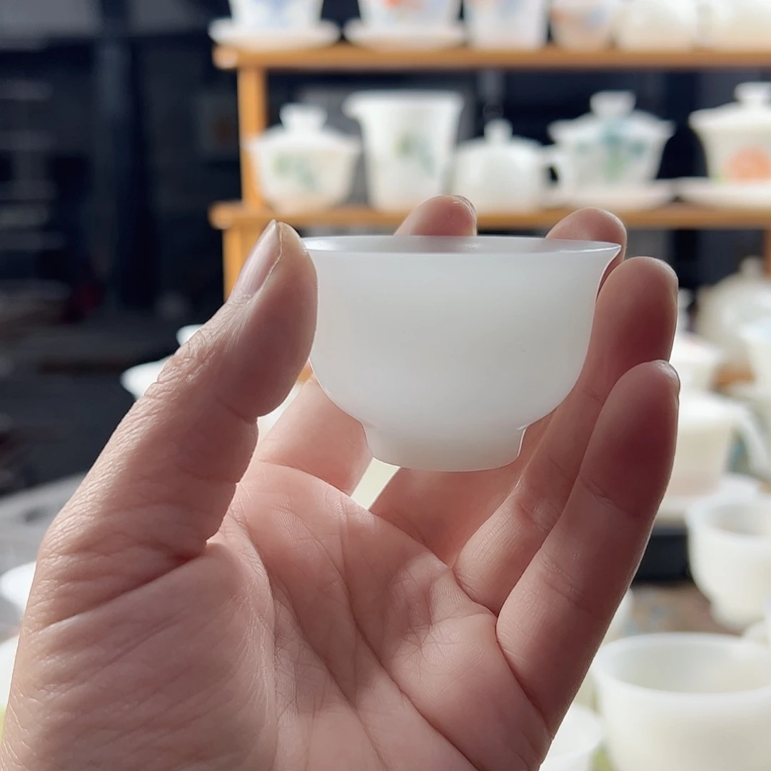 素烧璞玉45ml小铃铛杯