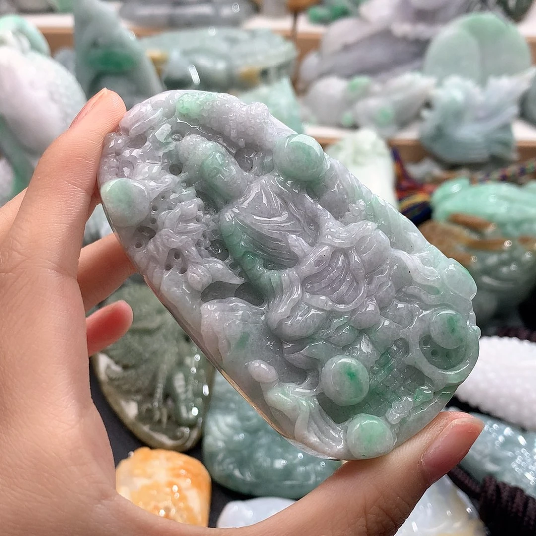 吊坠(不含链)未镶嵌翡翠