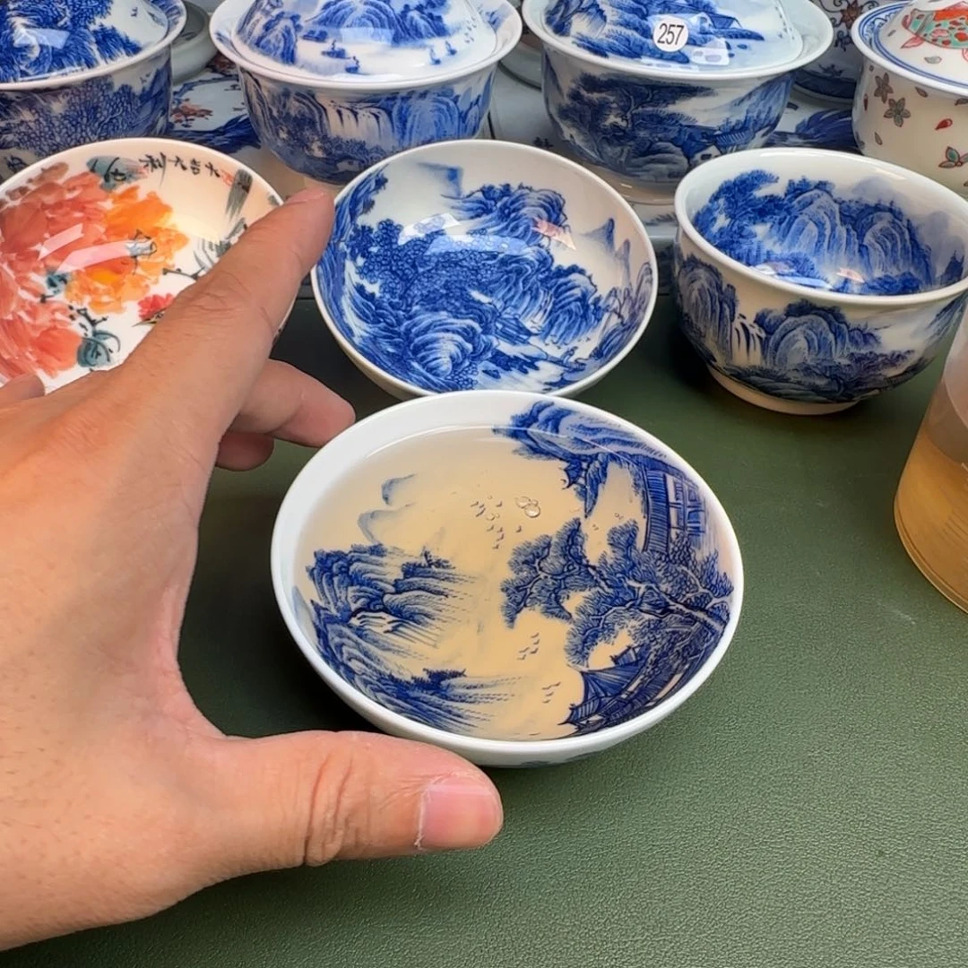 纯手工纯手绘茶具285