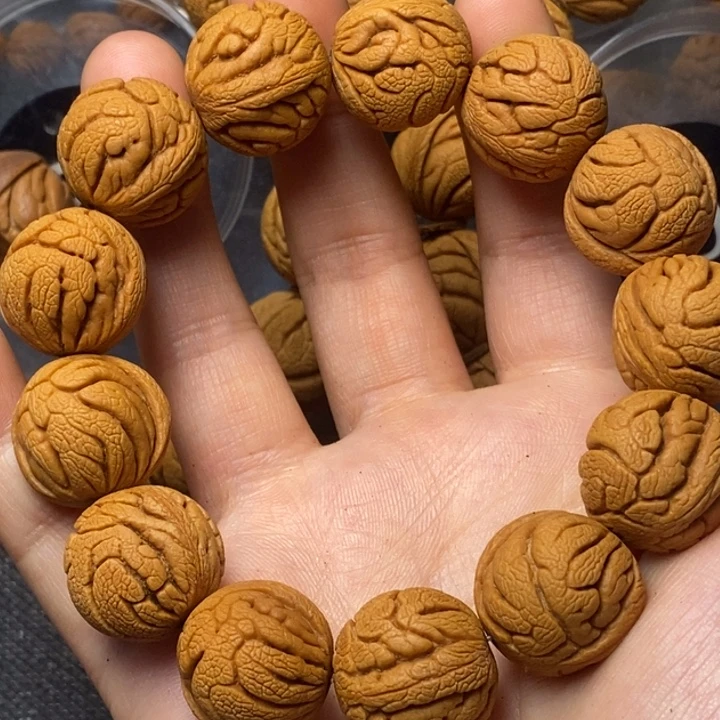 吊坠文玩核桃秦岭山野生桃核