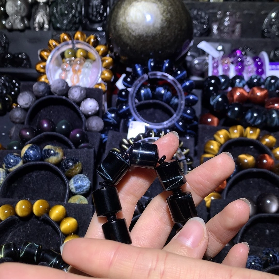 _***_木变石未镶嵌手链