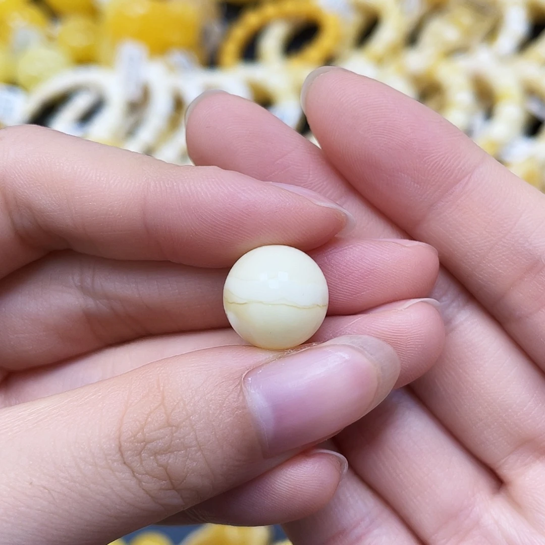 裸石蜜蜡未镶嵌圆珠12.7mm
