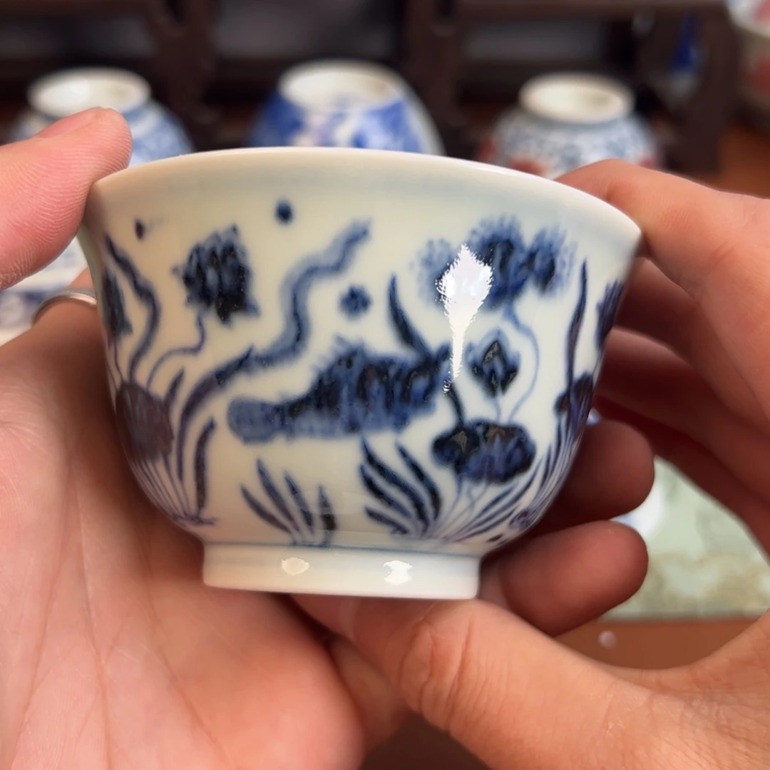 瓷片唐****香景德镇瓷器手工手绘